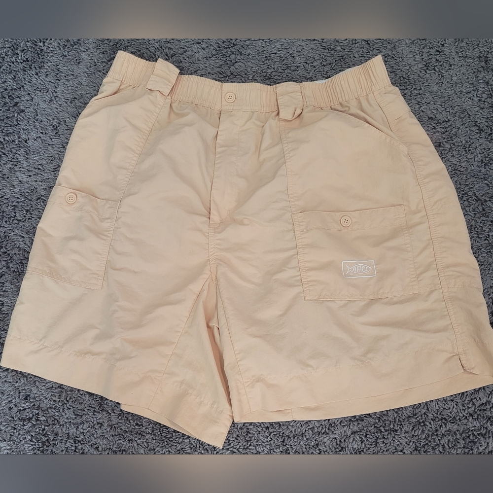 COPY - AFTCO SHORTS Men's size 40 Melon color